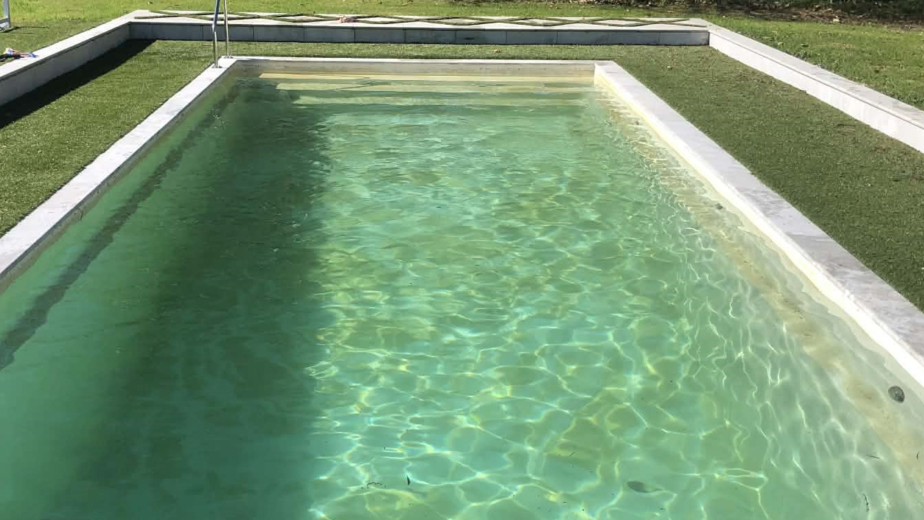 Pool before using Dazzle