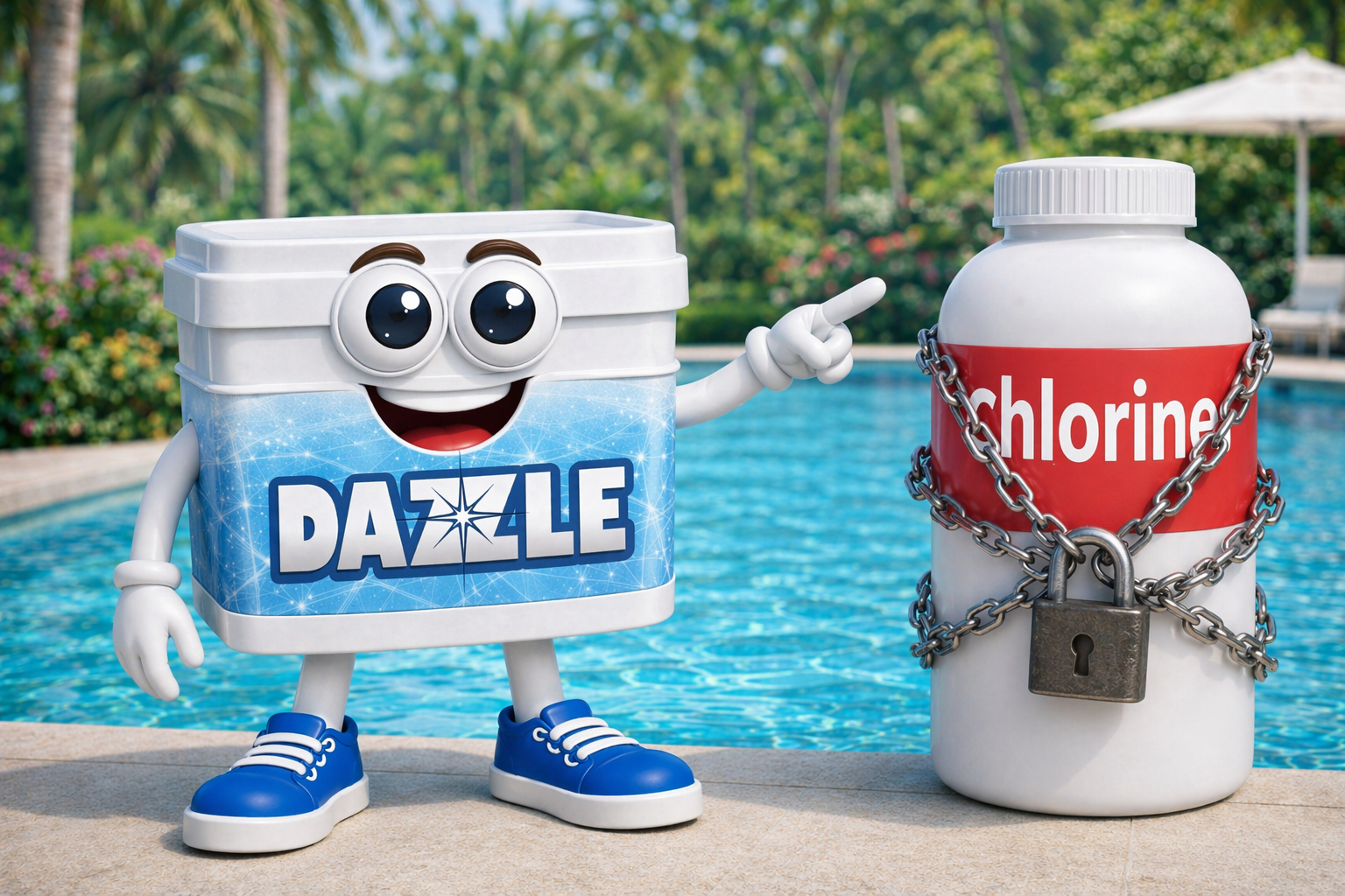 Cyanuric Acid (Stabiliser) and Chlorine Lock